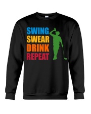 Swing Swear Drink Repeat - Love Golf Crewneck Sweatshirt tile