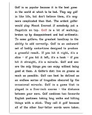 Golf Is So Popular - Golf Lover Vertical Poster tile