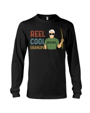 Reel Cool Grandpa Custom - Love Fishing Long Sleeve Tee tile