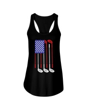 Golf Flag - Love Golf Ladies Flowy Tank tile