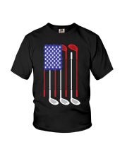 Golf Flag - Love Golf Youth T-Shirt tile