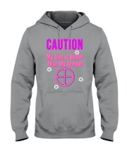 My Aim Is Better Than My Temper - Gun Lover Hooded Sweatshirt tile