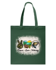 Peace Love Fishing - Love Fishing Tote Bag tile