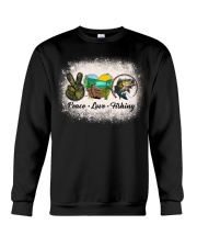 Peace Love Fishing - Love Fishing Crewneck Sweatshirt tile