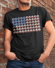 Golf Balls Flag Pattern - Love Golf Classic T-Shirt apparel-classic-tshirt-lifestyle-26