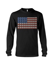 Golf Balls Flag Pattern - Love Golf Long Sleeve Tee tile