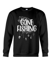 Gone Fishing - Love Fishing Crewneck Sweatshirt tile