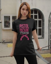 Pistol Packing Princess - Gun Lover Classic T-Shirt apparel-classic-tshirt-lifestyle-19