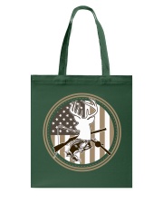 Deer Fish Flag - Love Fishing Hunting Tote Bag tile