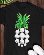 Pineapple Golf Ball - Golf Lover Classic T-Shirt apparel-classic-tshirt-lifestyle-front-160