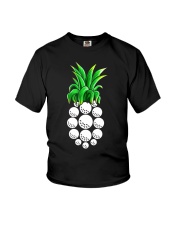 Pineapple Golf Ball - Golf Lover Youth T-Shirt tile
