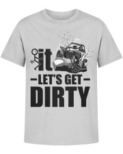 Side By Side UTV Let's Get Dirty Classic T-Shirt apparel-classic-tshirt-ghosted-front-01