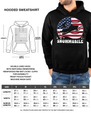 Snowmobile Sled Circle Flag Hooded Sweatshirt custom-hoodie-sweatshirt-lifestyle-front-191