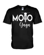 Motocross Moto Gaga V-Neck T-Shirt tile