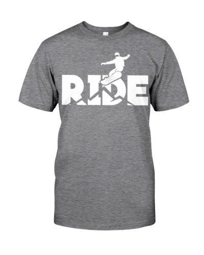 Snowboard Ride White 