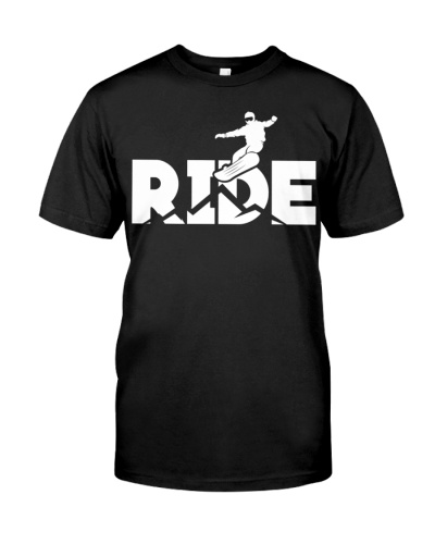 Snowboard Ride White 