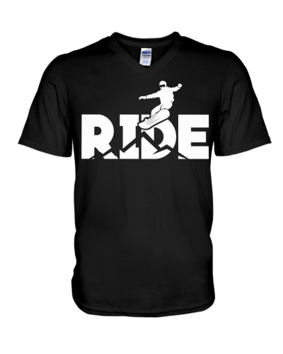 Snowboard Ride White 