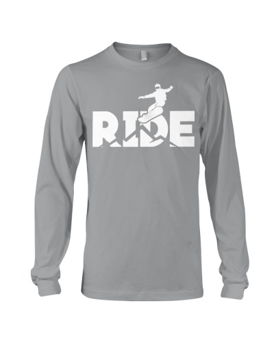 Snowboard Ride White 