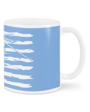 Skiing Ski US Flag Skeleton Mugs tile