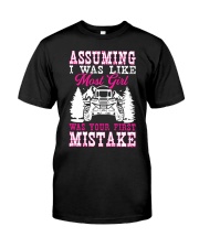 SXS UTV Assuming I Was Like Most Women Was Your First Mistake Premium Fit Mens Tee tile