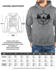 Snowmobile Sled Compass Mountain Hooded Sweatshirt custom-hoodie-sweatshirt-lifestyle-front-191
