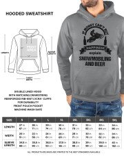 Snowmobile Sled If Money Can't Buy Happiness Explain Snowmobiling And Beer Hooded Sweatshirt custom-hoodie-sweatshirt-lifestyle-front-191