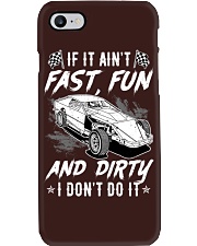 Dirt Track Racing If It Ain't Fast Fun And Dirty Phone Case tile