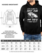 Dirt Track Racing If It Ain't Fast Fun And Dirty Hooded Sweatshirt custom-hoodie-sweatshirt-lifestyle-front-191