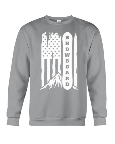 Snowboard Snowboard Flag White 