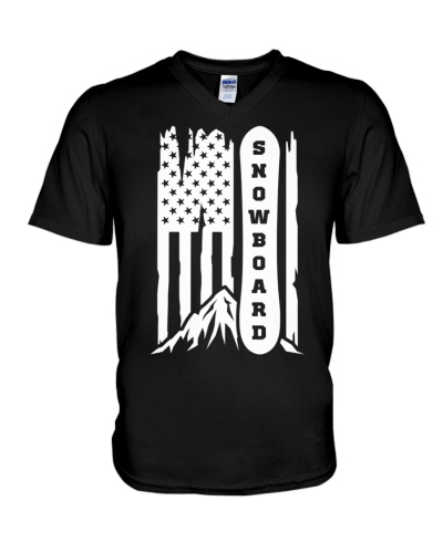 Snowboard Snowboard Flag White 