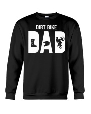 Dirt bike Dad Crewneck Sweatshirt tile