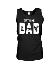 Dirt bike Dad Unisex Tank tile