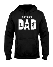 Dirt bike Dad Hooded Sweatshirt front