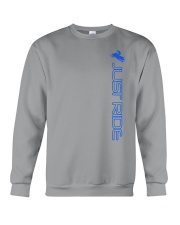 Snowmobile Sled Snowmobiler Just Ride Crewneck Sweatshirt tile