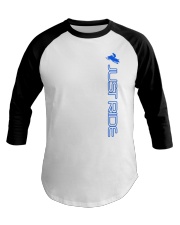 Snowmobile Sled Snowmobiler Just Ride Baseball Tee tile