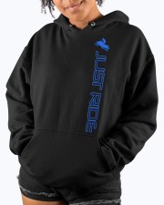 Snowmobile Sled Snowmobiler Just Ride Hooded Sweatshirt custom-hoodie-sweatshirt-lifestyle-front-289