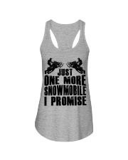 Snowmobile Sled Just One More Snowmobile I Promise Ladies Flowy Tank tile