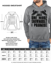Snowmobile Sled Just One More Snowmobile I Promise Hooded Sweatshirt custom-hoodie-sweatshirt-lifestyle-front-191