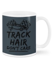 Dirt Track Racing Track Hair Don't Care Blk Mugs tile