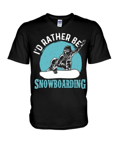 Snowboard I'd Rather Be Snowboarding 