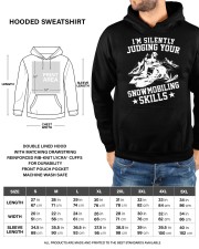 Snowmobile Sled I'm Silently Judging Your Snowmobiling Skills Hooded Sweatshirt custom-hoodie-sweatshirt-lifestyle-front-191