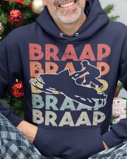 Vintage Braap Snowmobile Hoodie I Retro Hooded Sweatshirt custom-hoodie-sweatshirt-lifestyle-front-215