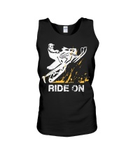 Snowmobile Sled Ride On Unisex Tank tile