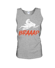 Snowmobile Sled Snowmobiler Braaap Unisex Tank tile