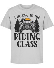 SXS UTV I Belong To The Riding Class Classic T-Shirt apparel-classic-tshirt-ghosted-front-01