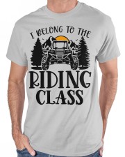 SXS UTV I Belong To The Riding Class Classic T-Shirt apparel-classic-tshirt-lifestyle-front-179