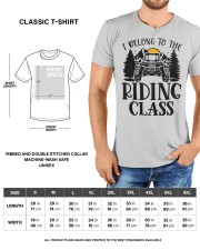 SXS UTV I Belong To The Riding Class Classic T-Shirt custom-t-shirts-classic-lifestyle-front-198