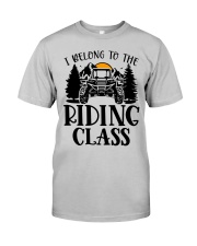 SXS UTV I Belong To The Riding Class Classic T-Shirt front