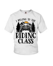 SXS UTV I Belong To The Riding Class Youth T-Shirt tile