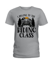 SXS UTV I Belong To The Riding Class Ladies T-Shirt tile
